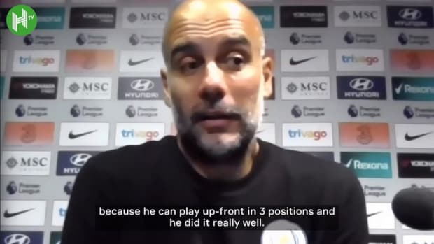 Pep Guardiola on Gabriel Jesus 